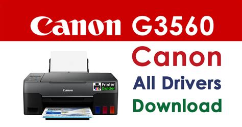 Canon PIXMA G3560 Driver Software: Installation and Setup Guide